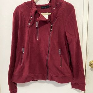 BRAND NEW Dark Red Multi Pocket Jacket